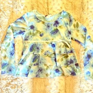 Girl’s blue blouse